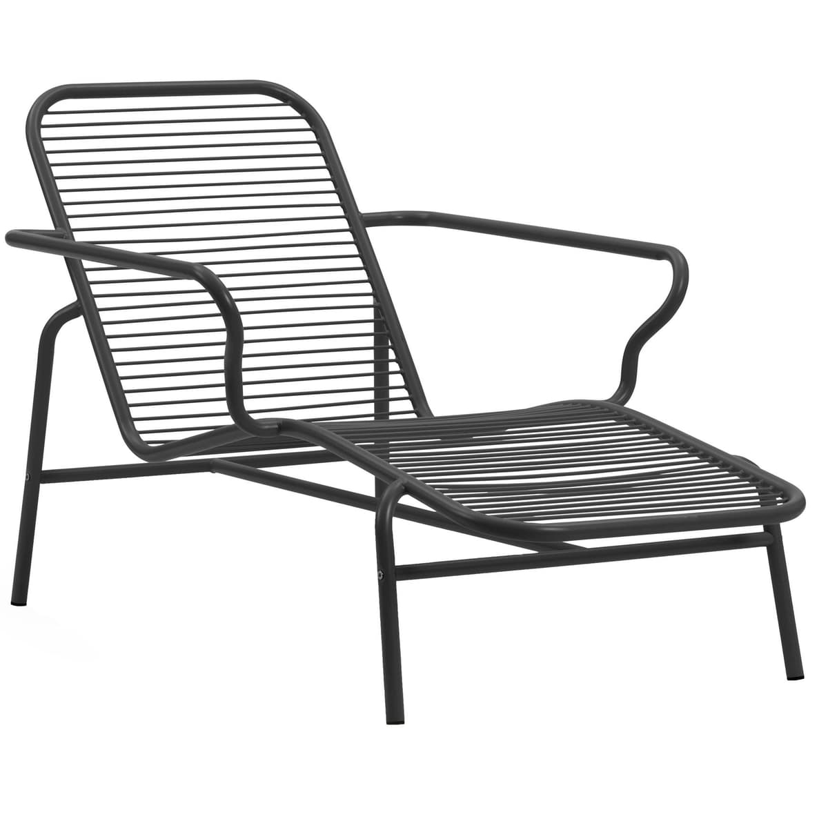 Normann Copenhagen Vig Ligstoel Zwart