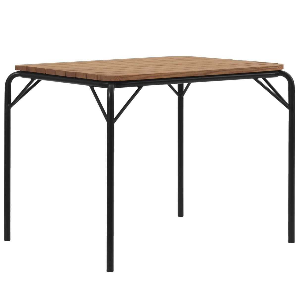 Normann Copenhagen Vig Wood Tuintafel 90x80 Zwart