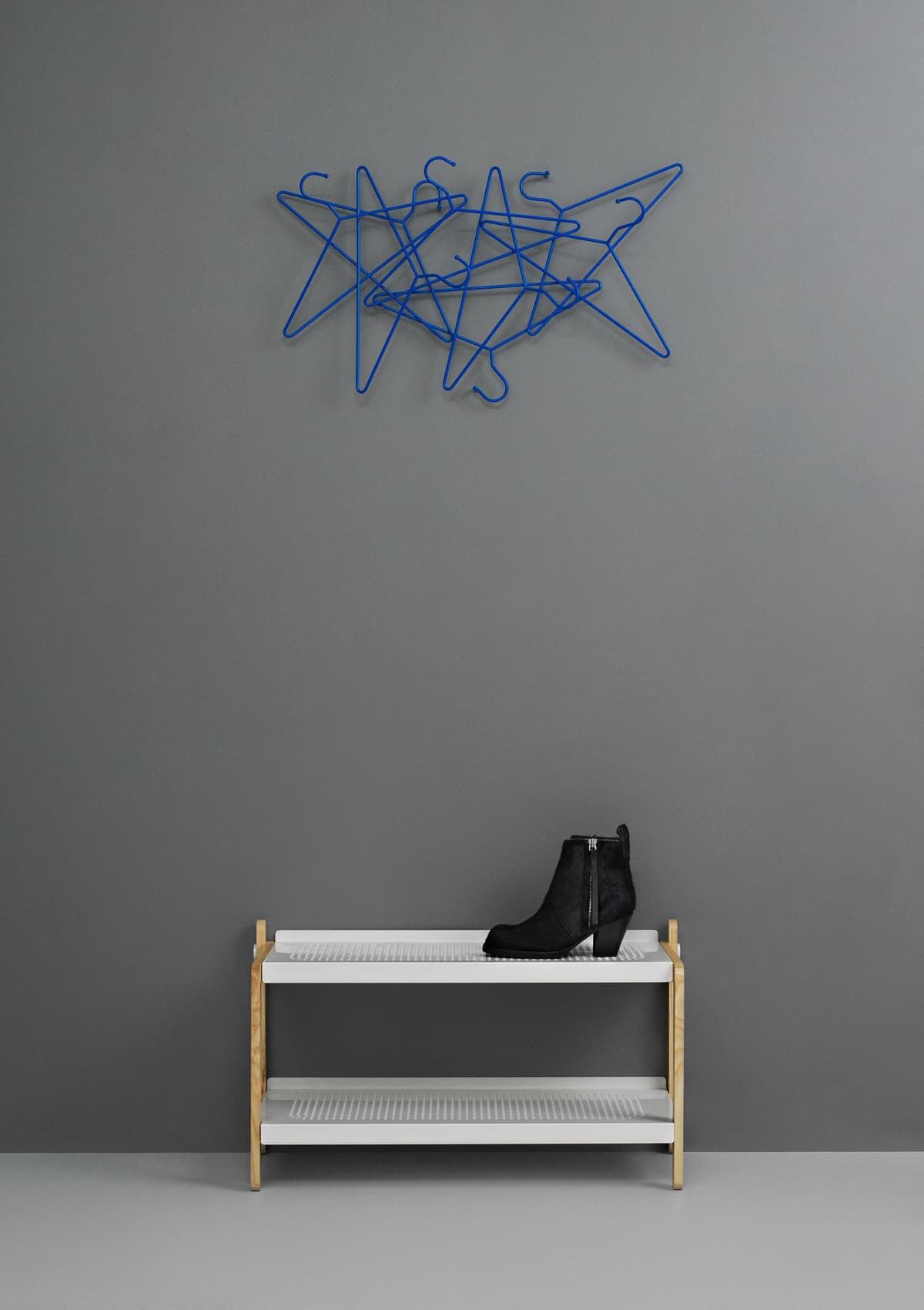 Normann Copenhagen Sko Schoenenrek Opberger Grijs thumbnail 4