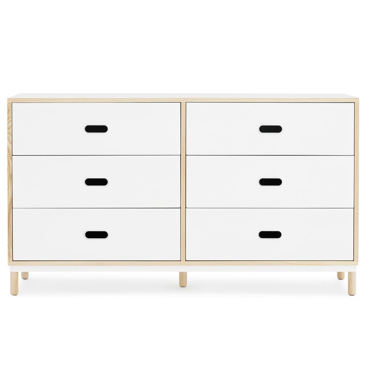 Normann Copenhagen Kabino Ladekast Met 6 Lades Wit