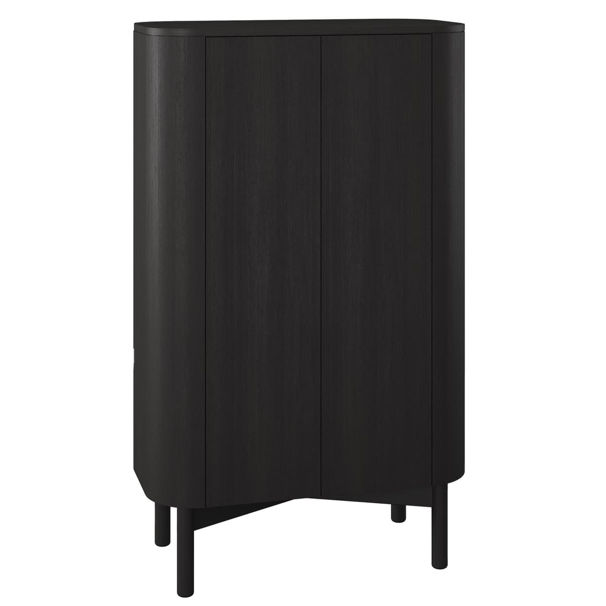 Northern Loud Opbergkast Zwart Eiken