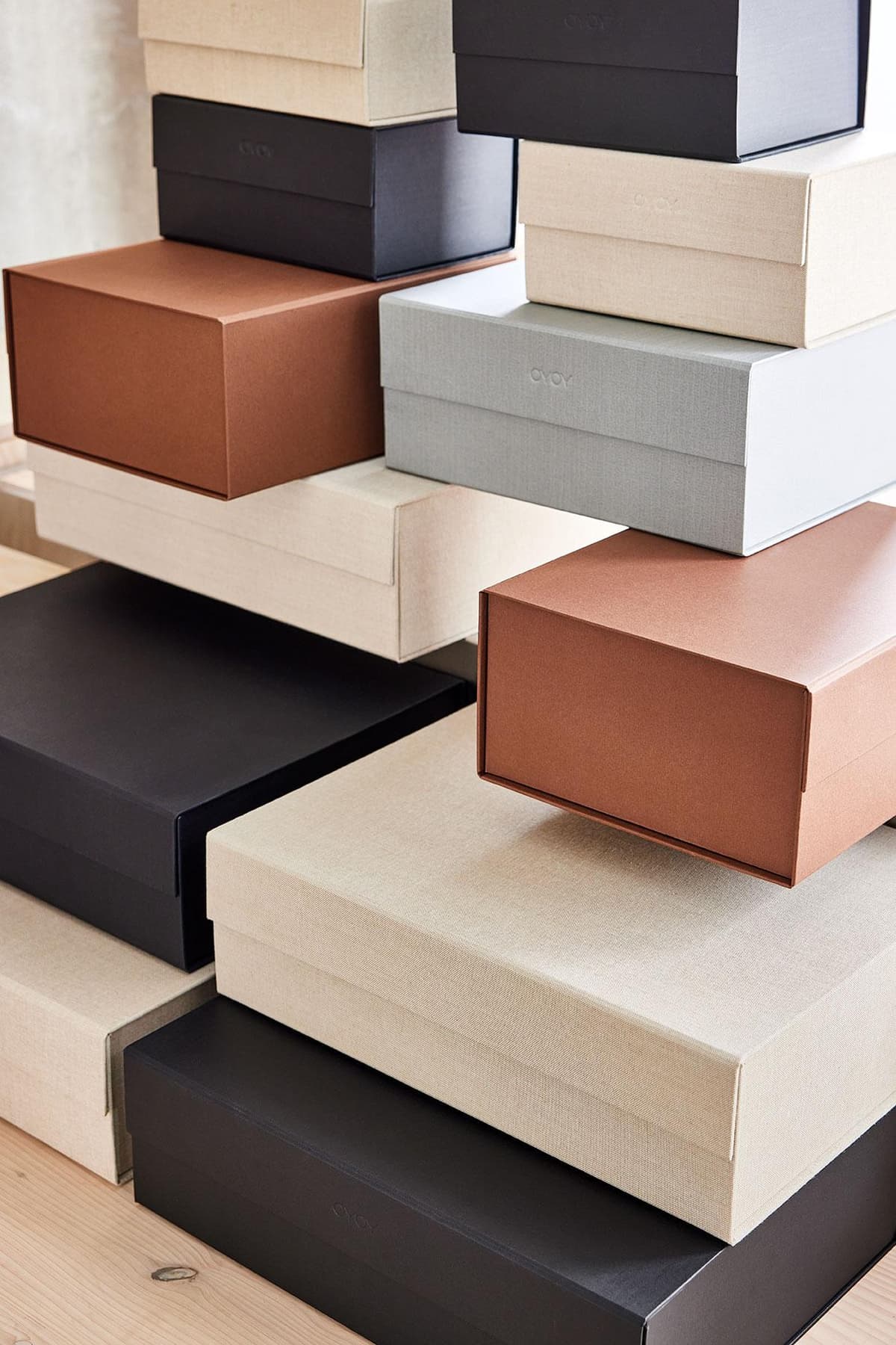 OYOY Hako Opbergdoos A4 33x25 Coral thumbnail 2