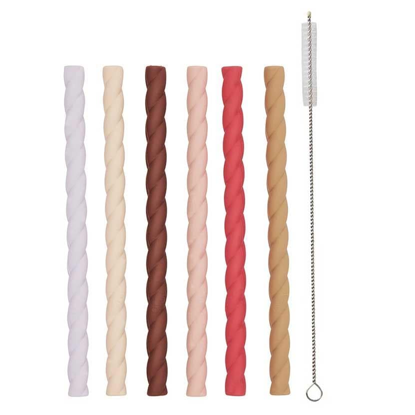 OYOY Mellow Rietjes Set Van 6 Cherry Red Vanilla