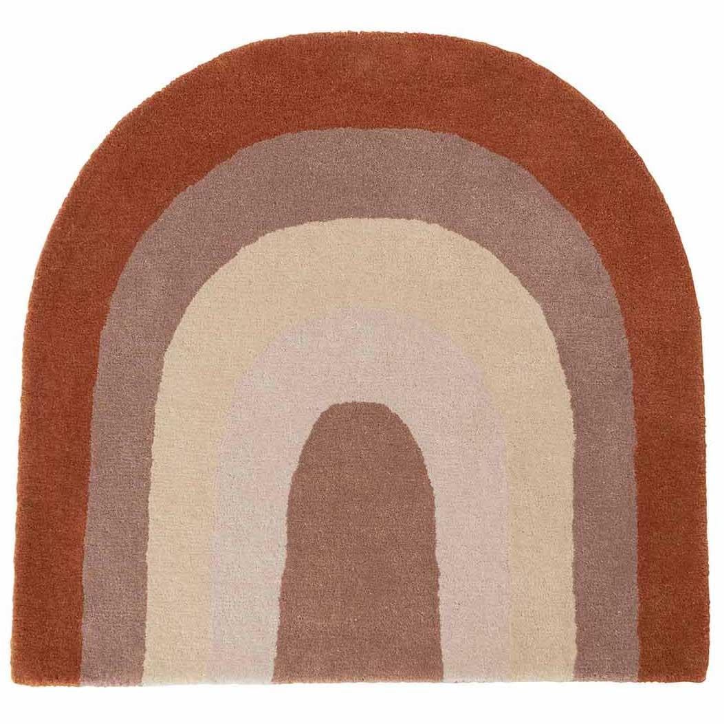 OYOY Rainbow Vloerkleed 88x90