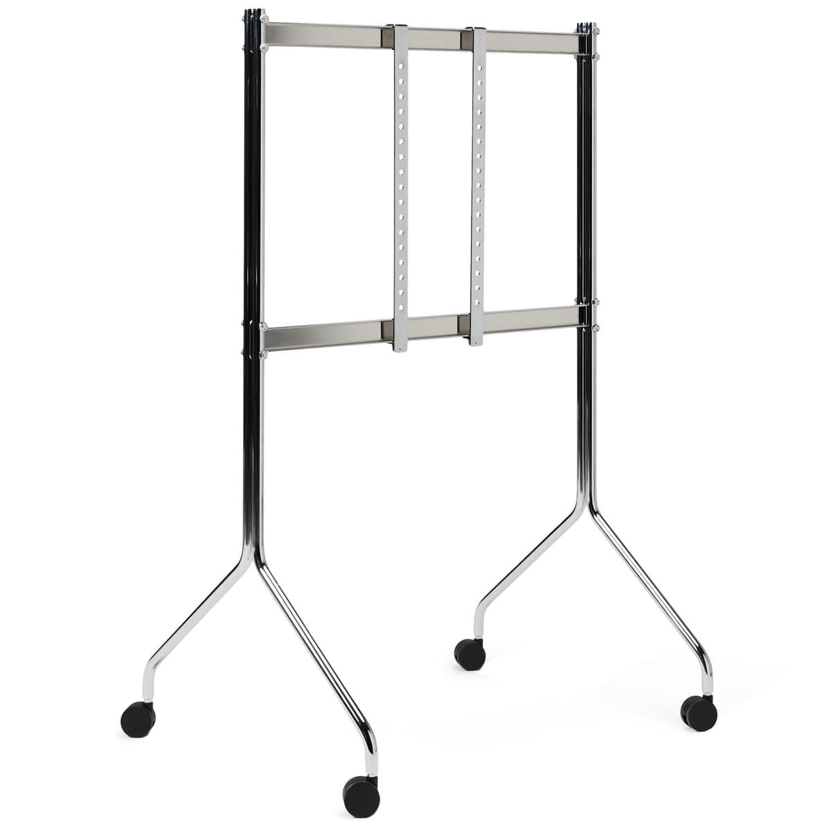 Pedestal Moon Rollin'Tall Tv-standaard Chrome