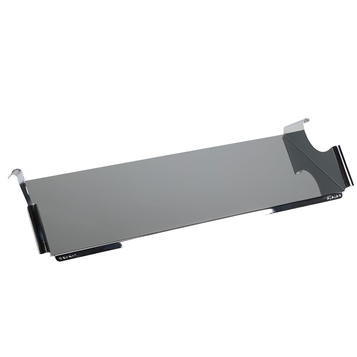 Pedestal Moon Tray Plank Tv-accessoire Chrome