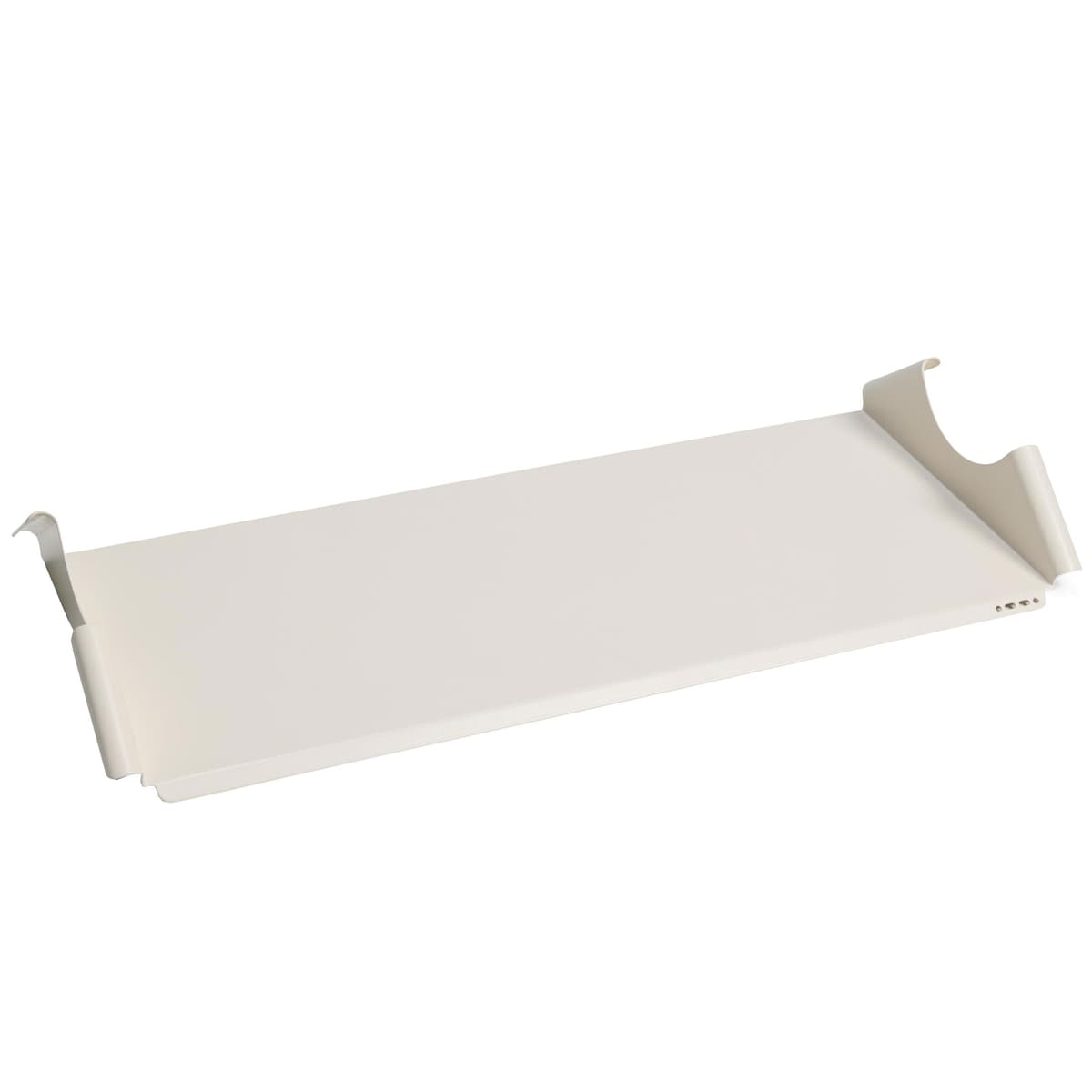 Pedestal Moon Tray Plank Tv-accessoire Pearl