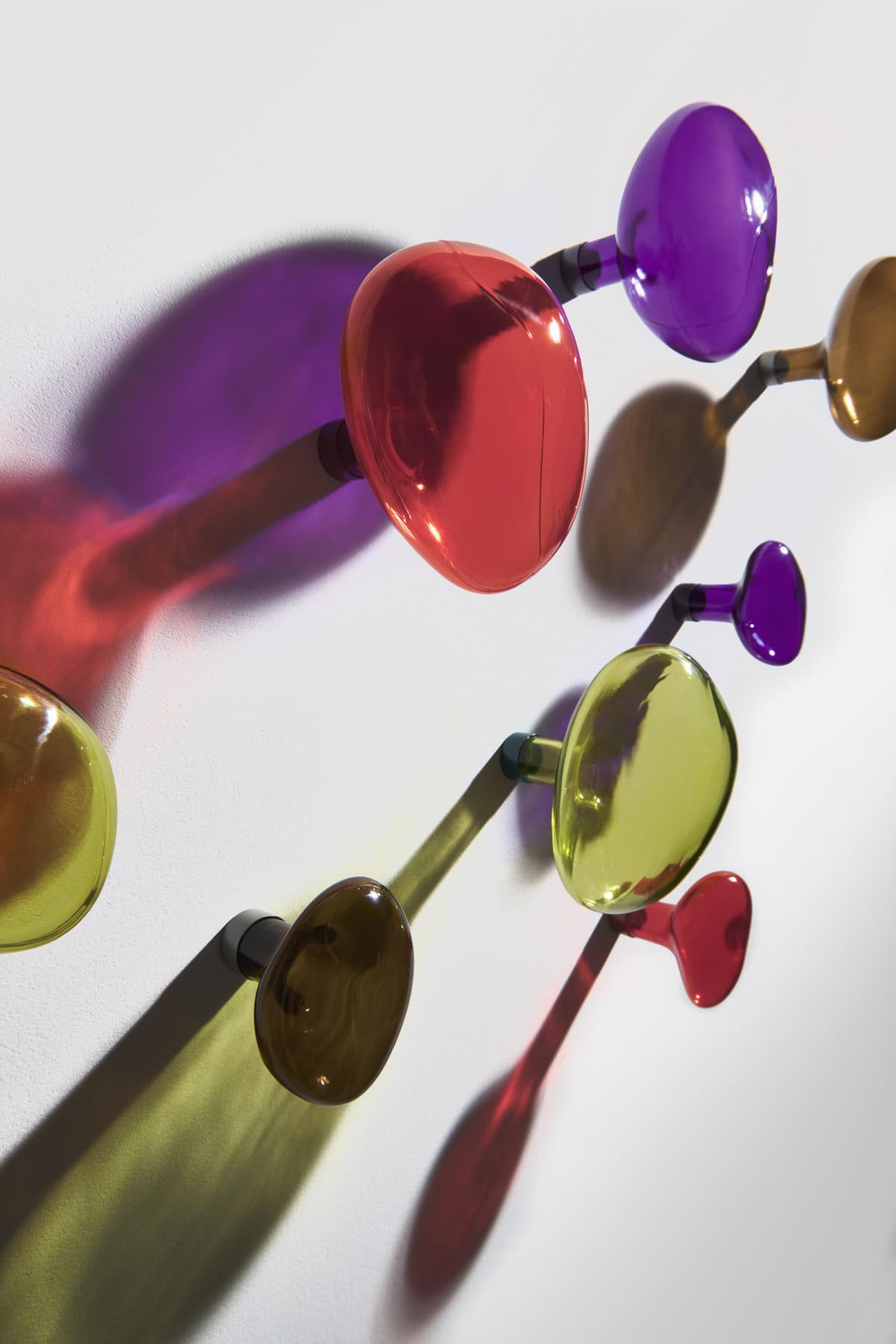 Petite Friture Bubble Wandhaak Small Grey Brown thumbnail 2