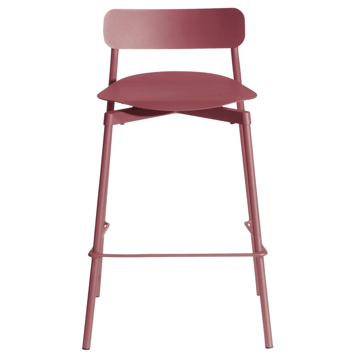 Petite Friture Fromme Barkruk H65 Brown Red