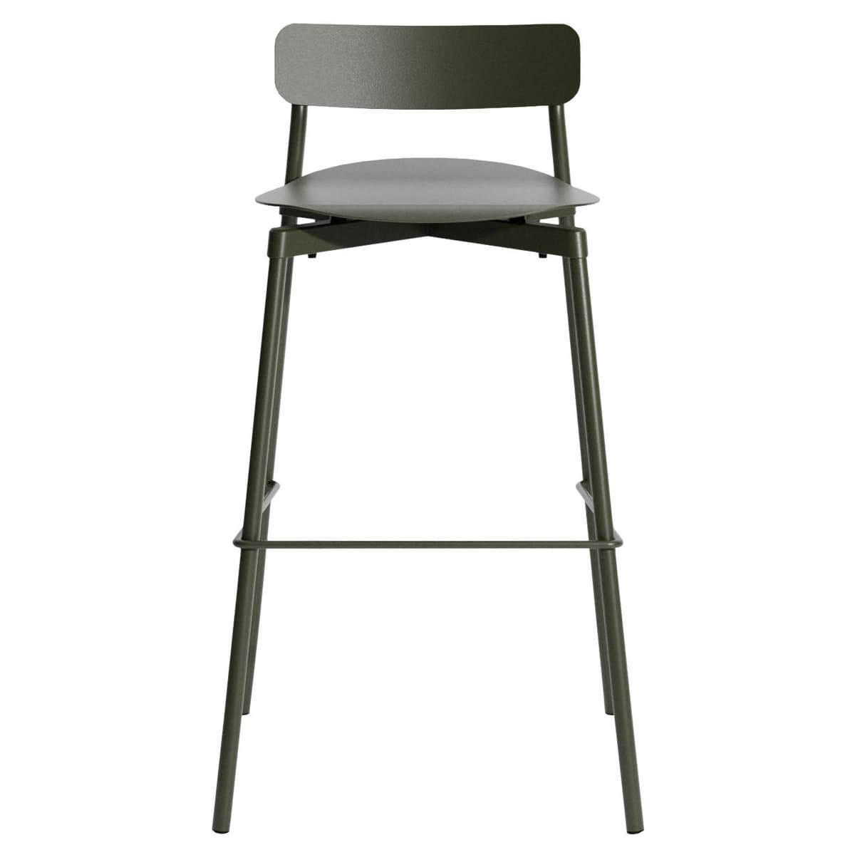 Petite Friture Fromme Barkruk H75 Glass Green