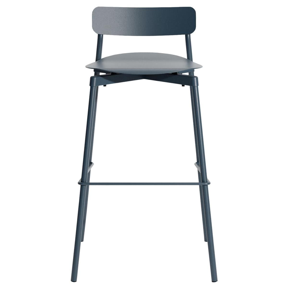 Petite Friture Fromme Barkruk H75 Grey Blue