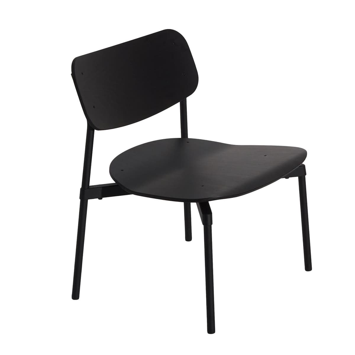 Petite Friture Fromme Wood Fauteuil Black