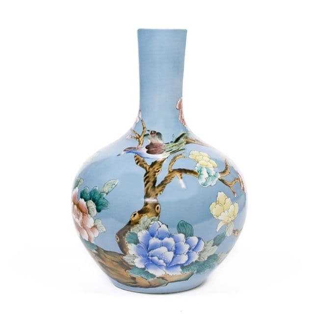 POLSPOTTEN Ball Body Vaas Lichtblauw