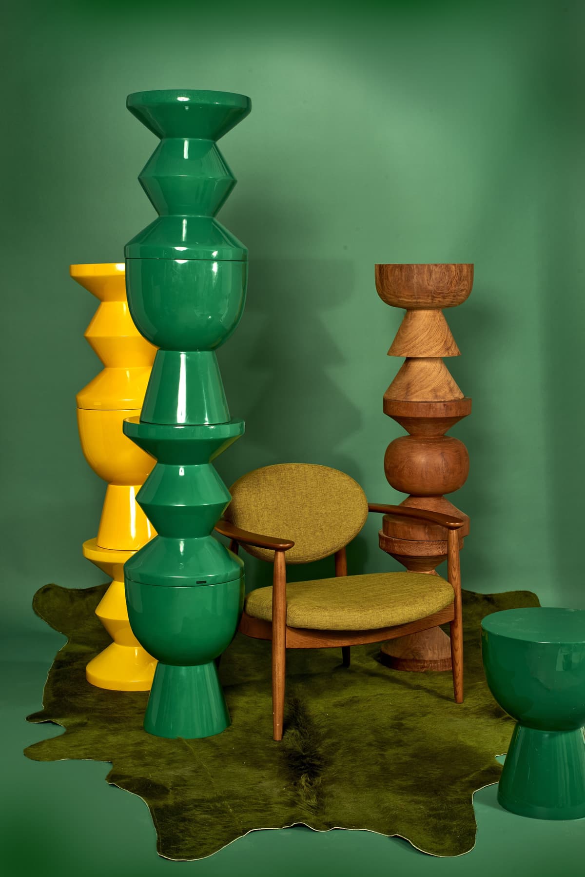 POLSPOTTEN Tip Tap Bijzettafel Lila thumbnail 3