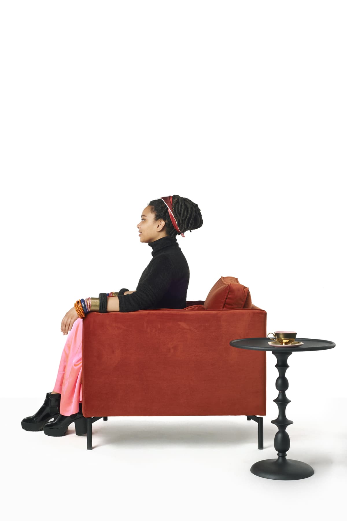 POLSPOTTEN Classic Bijzettafel 46 Mint Groen thumbnail 3