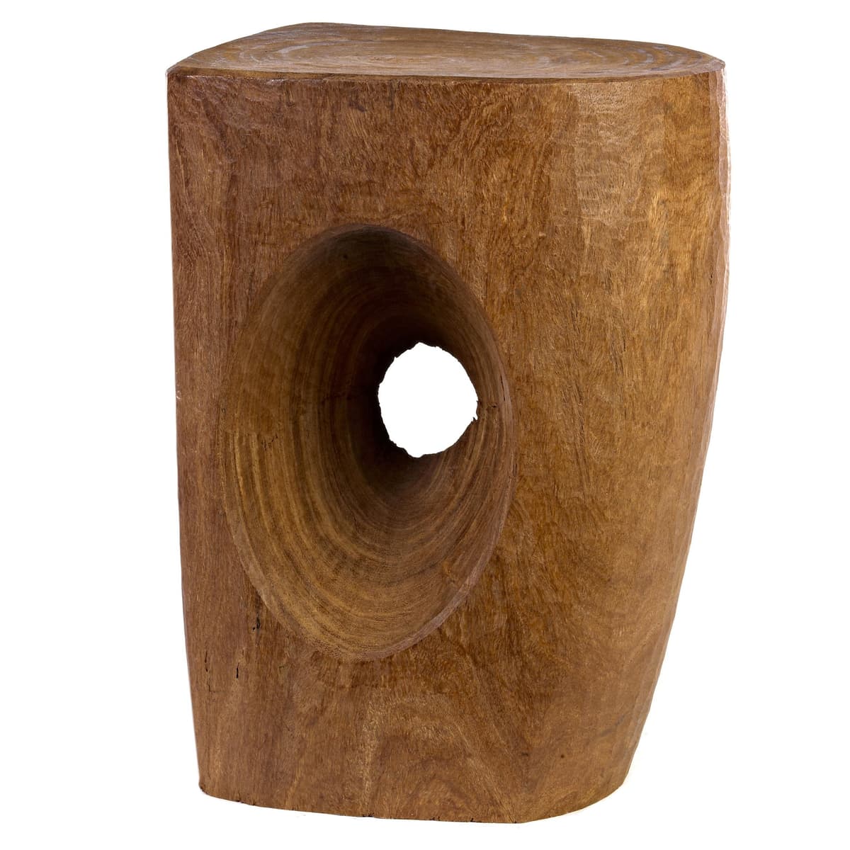 POLSPOTTEN Devils Eye Bijzettafel Bruin