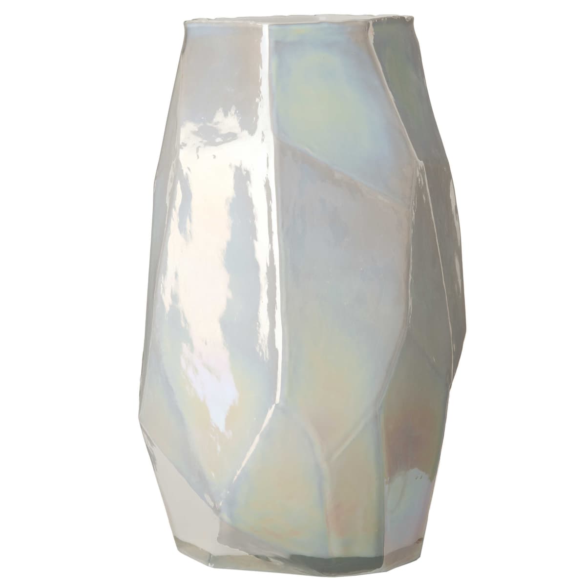 POLSPOTTEN Graphic Luster Vaas L Wit