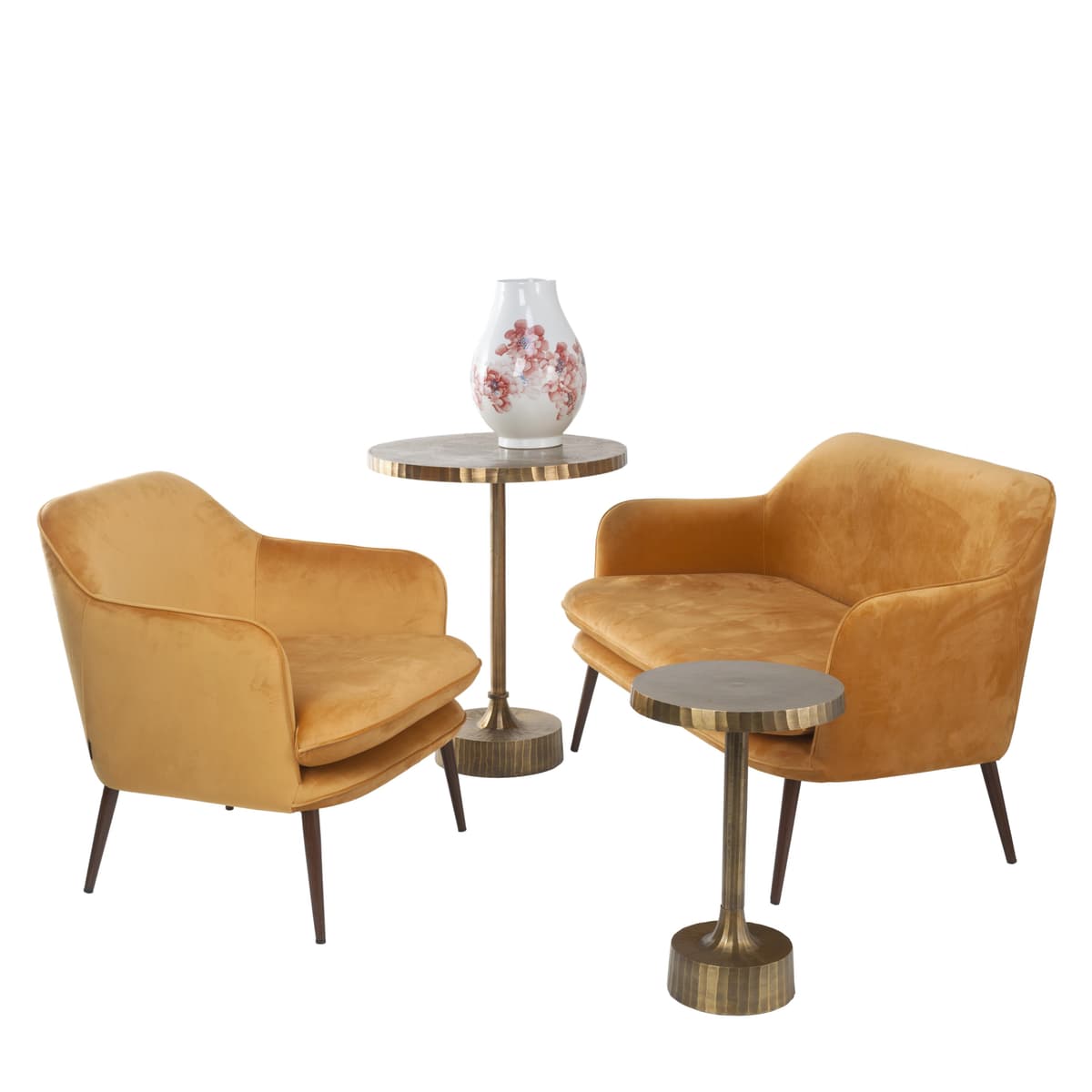 POLSPOTTEN Mace Bijzettafel Antiek Messing thumbnail 3