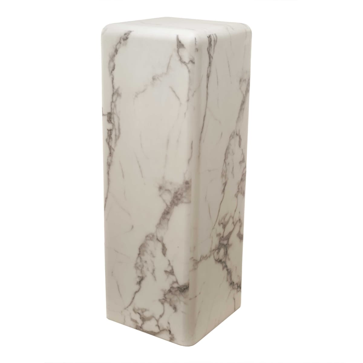 POLSPOTTEN Pillar Marble Pilaar Large Wit
