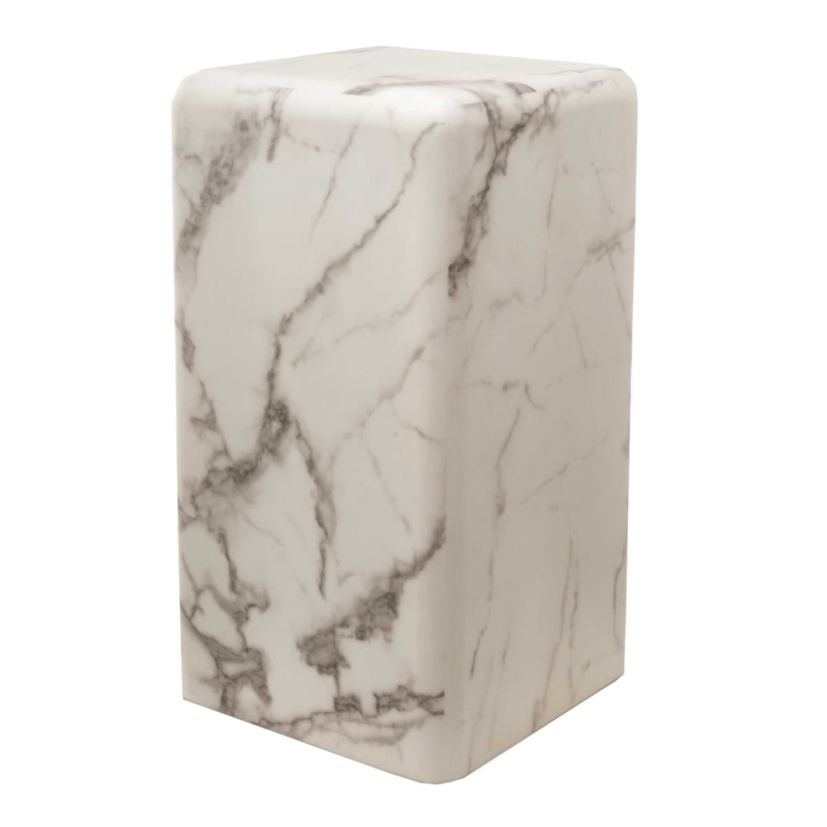 POLSPOTTEN Pillar Marble Pilaar Small Wit