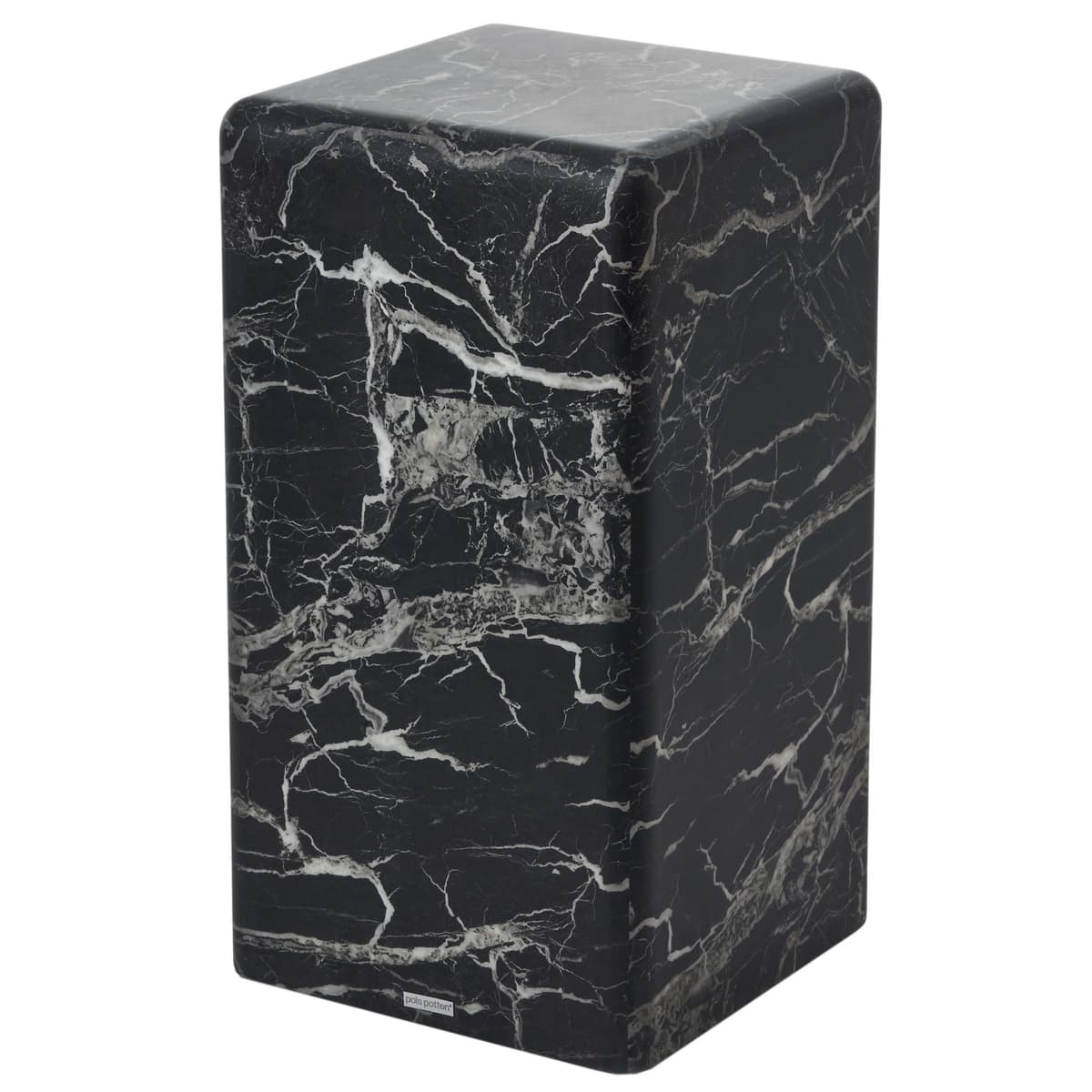 POLSPOTTEN Pillar Marble Pilaar Small Zwart