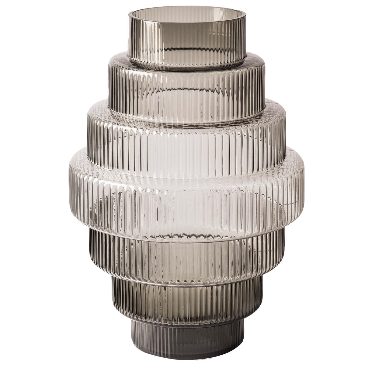 POLSPOTTEN Steps Vaas Large Grijs