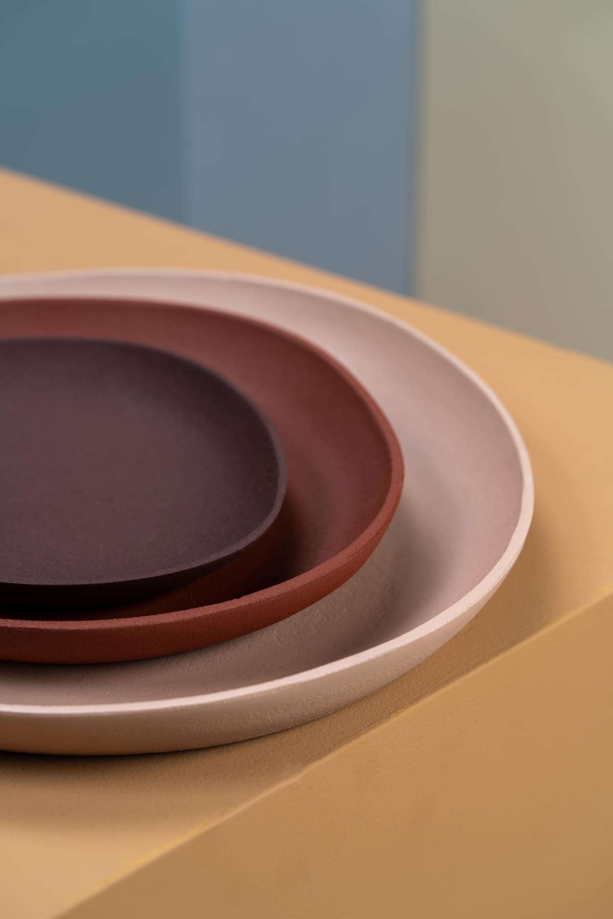 POLSPOTTEN Tray Greek Dienblad Set Van 3 Bruin thumbnail 2