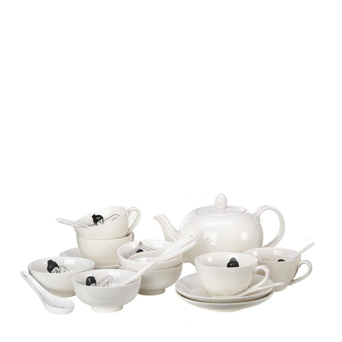 POLSPOTTEN Undressed Theepot thumbnail 2