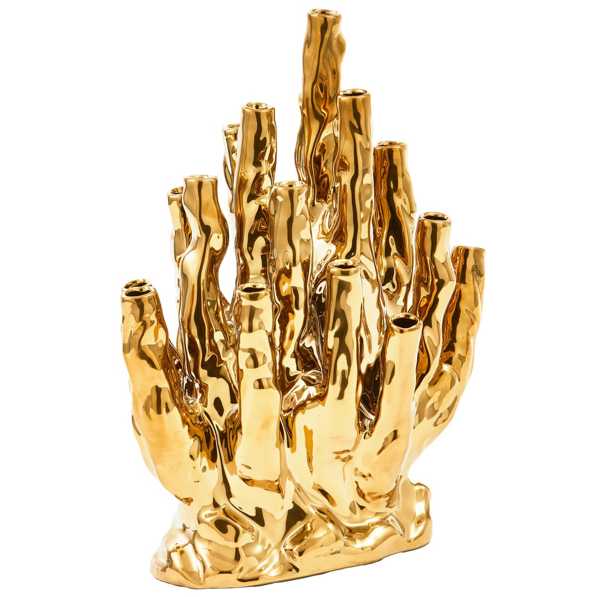 POLSPOTTEN Coral 20-Tulips Vaas Goud