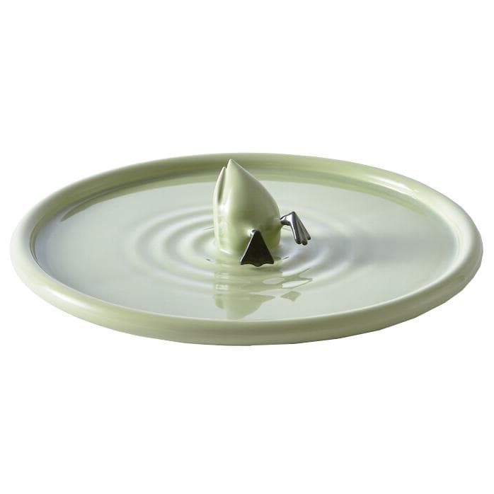 POLSPOTTEN Diving Duck Plate DienbladØ40 Groen Grijs