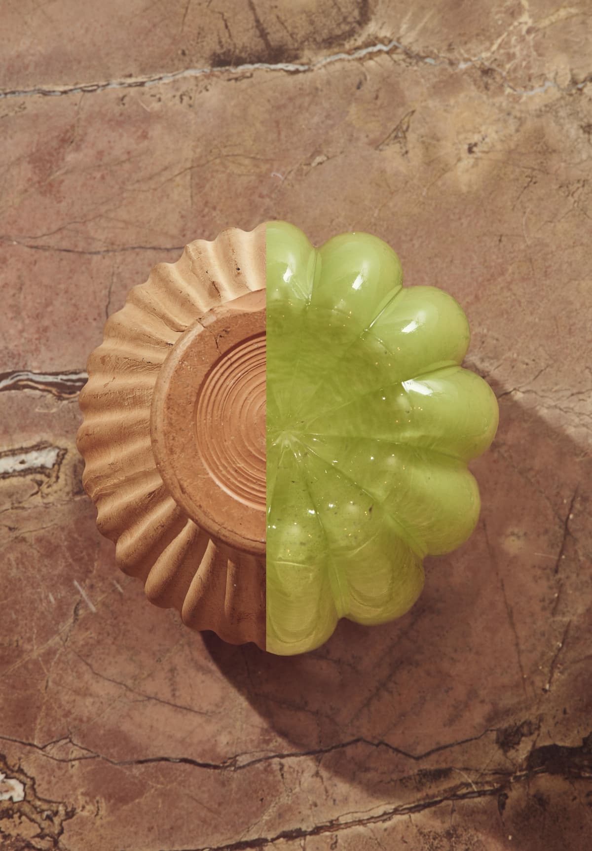 POLSPOTTEN Melon Vaas L Roze thumbnail 2