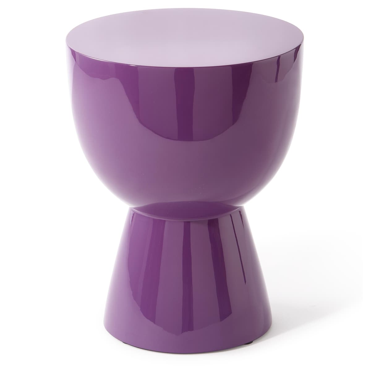POLSPOTTEN Tip Tap Bijzettafel Donkerpaars