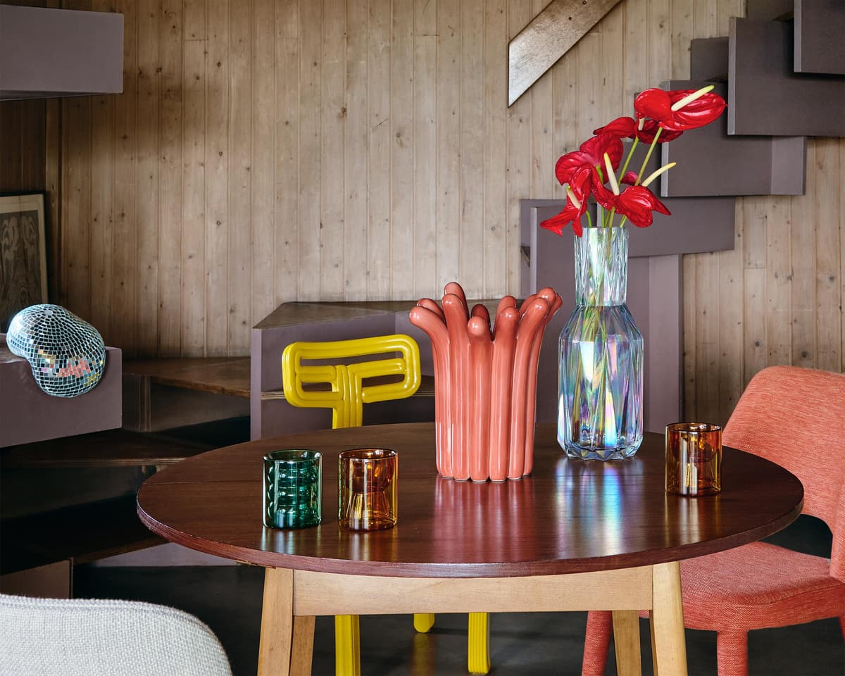 POLSPOTTEN Tip Tap Glazen Set Van 2 Oranje thumbnail 2