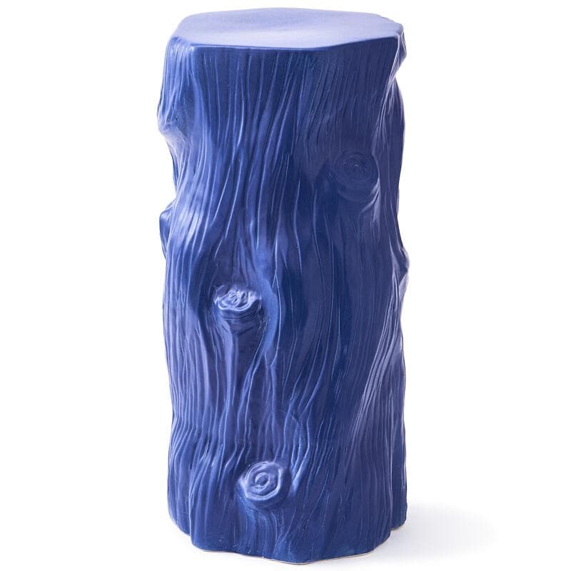 POLSPOTTEN Tree Trunk Bijzettafel Donkerblauw