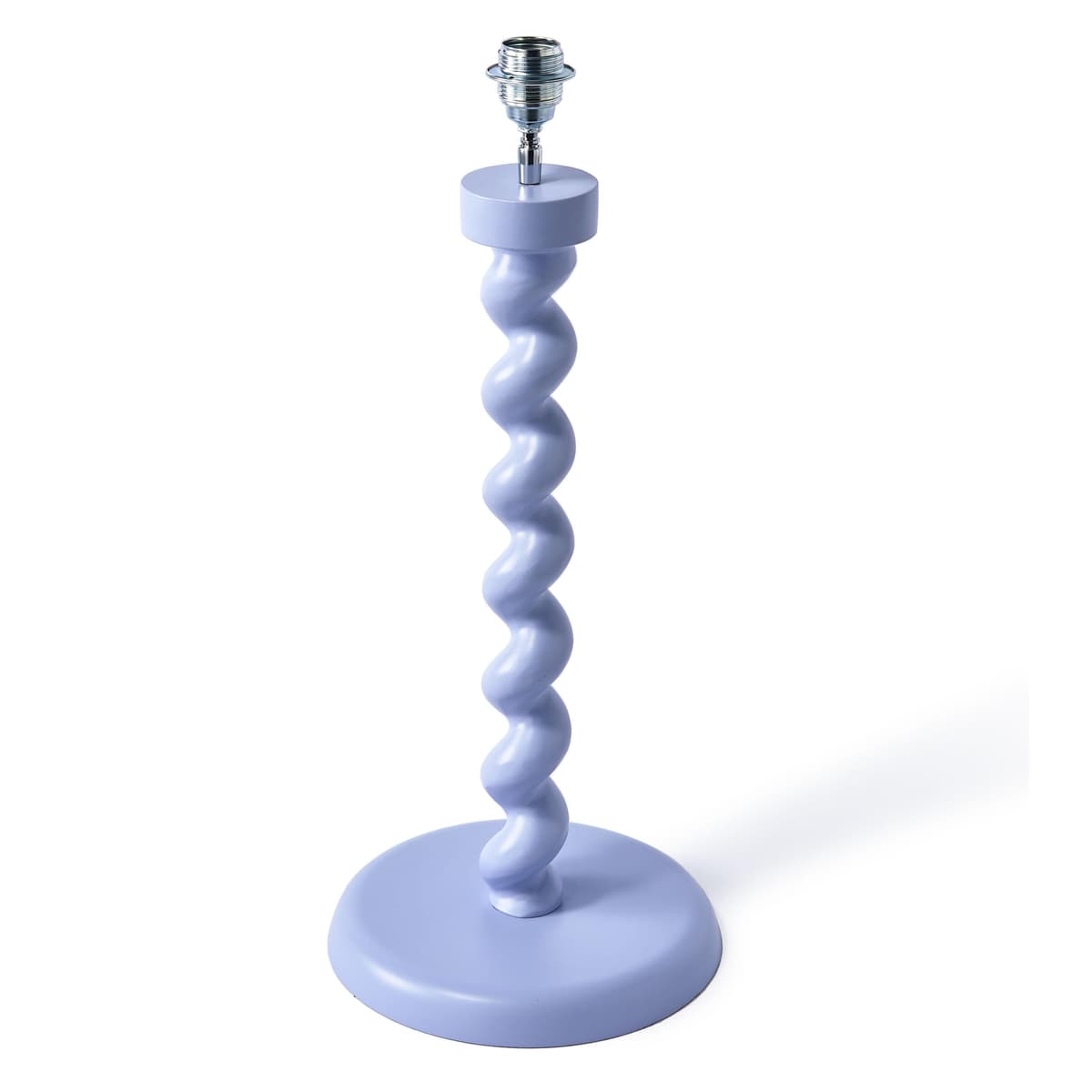 POLSPOTTEN Twister Lampenvoet Lichtblauw