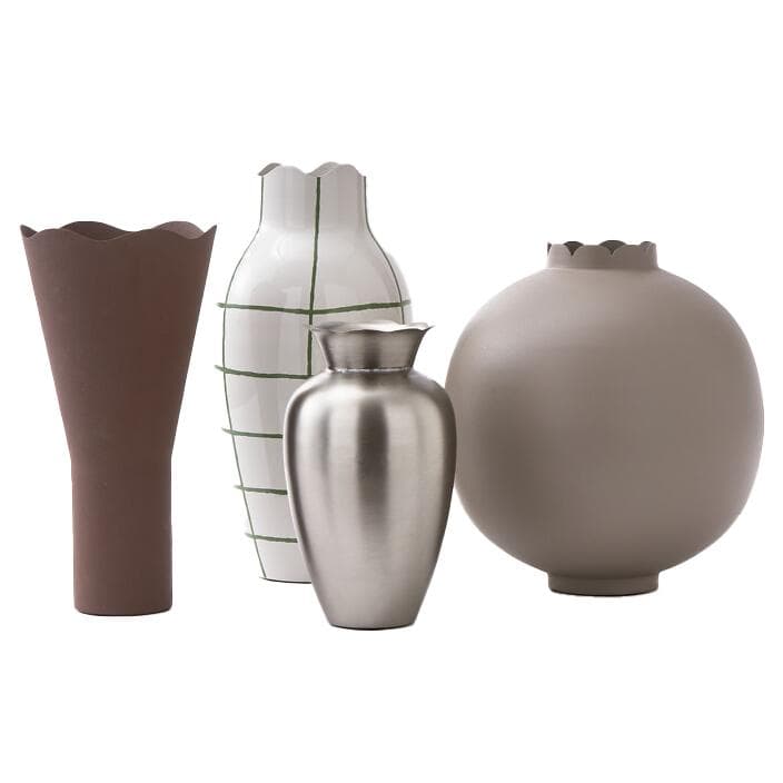 POLSPOTTEN Wavy Vaas Set Van 4