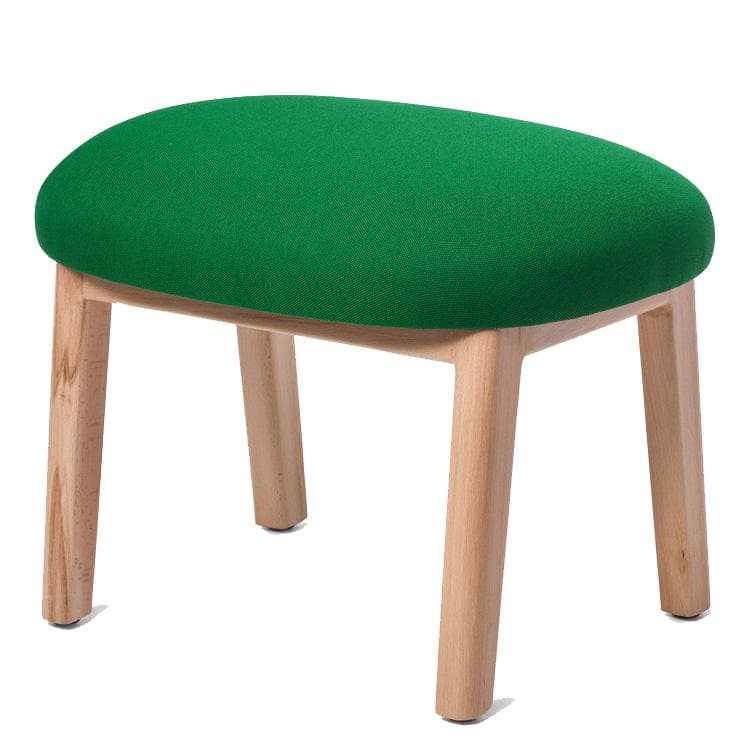 Puik Dost Voetenbank Beuken Onderstel Donkergroen