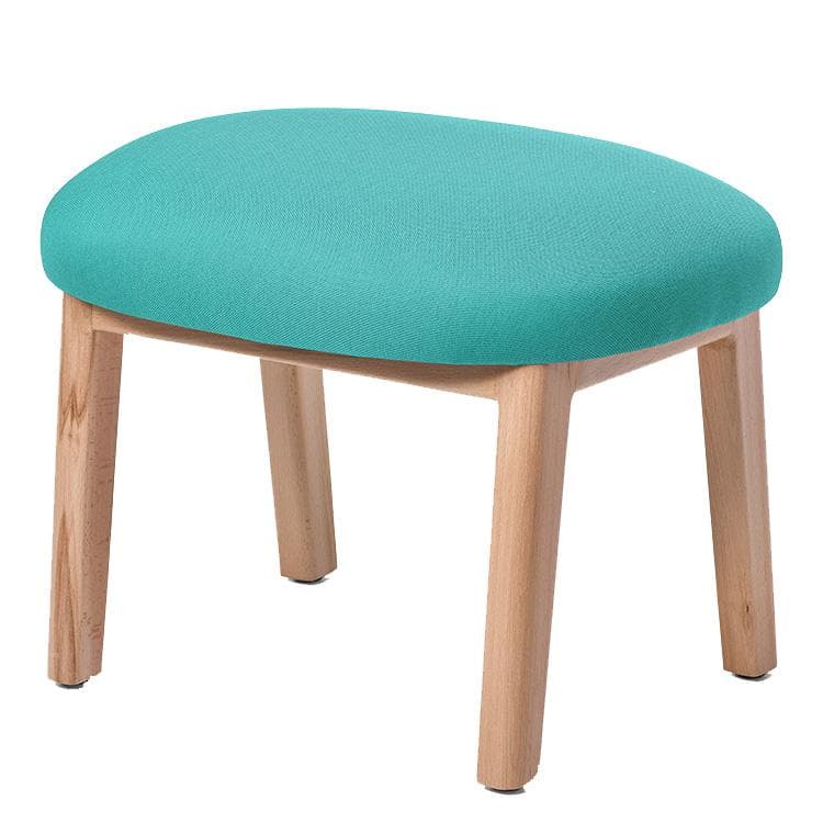 Puik Dost Voetenbank Beuken Onderstel Lichtgroen