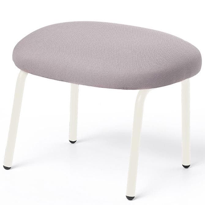 Puik Dost Voetenbank Stalen Onderstel Lila
