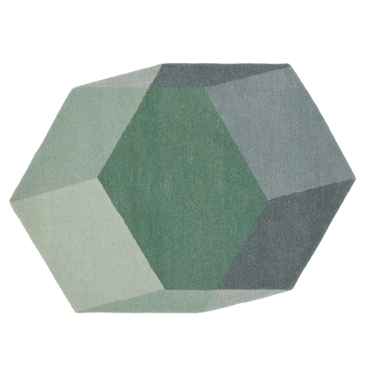 Puik Iso Vloerkleed 142x200 Groen