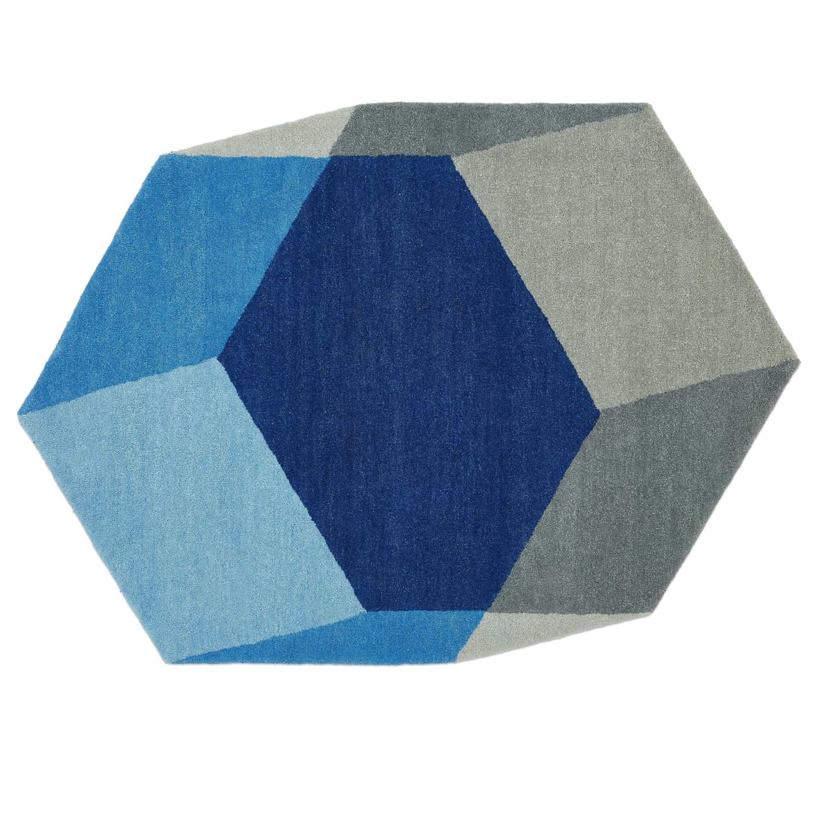 Puik Iso Vloerkleed 142x200 Blauw