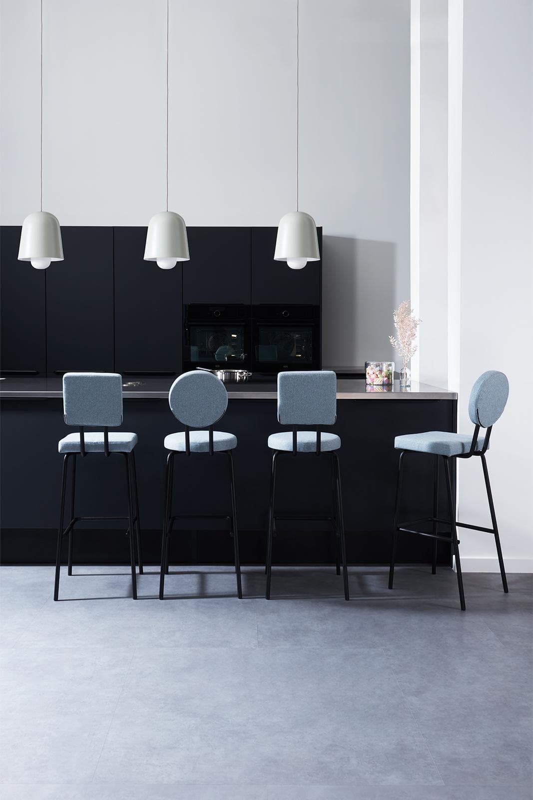 Puik Option Barkruk 75cm 1/2 Lichtblauw thumbnail 3