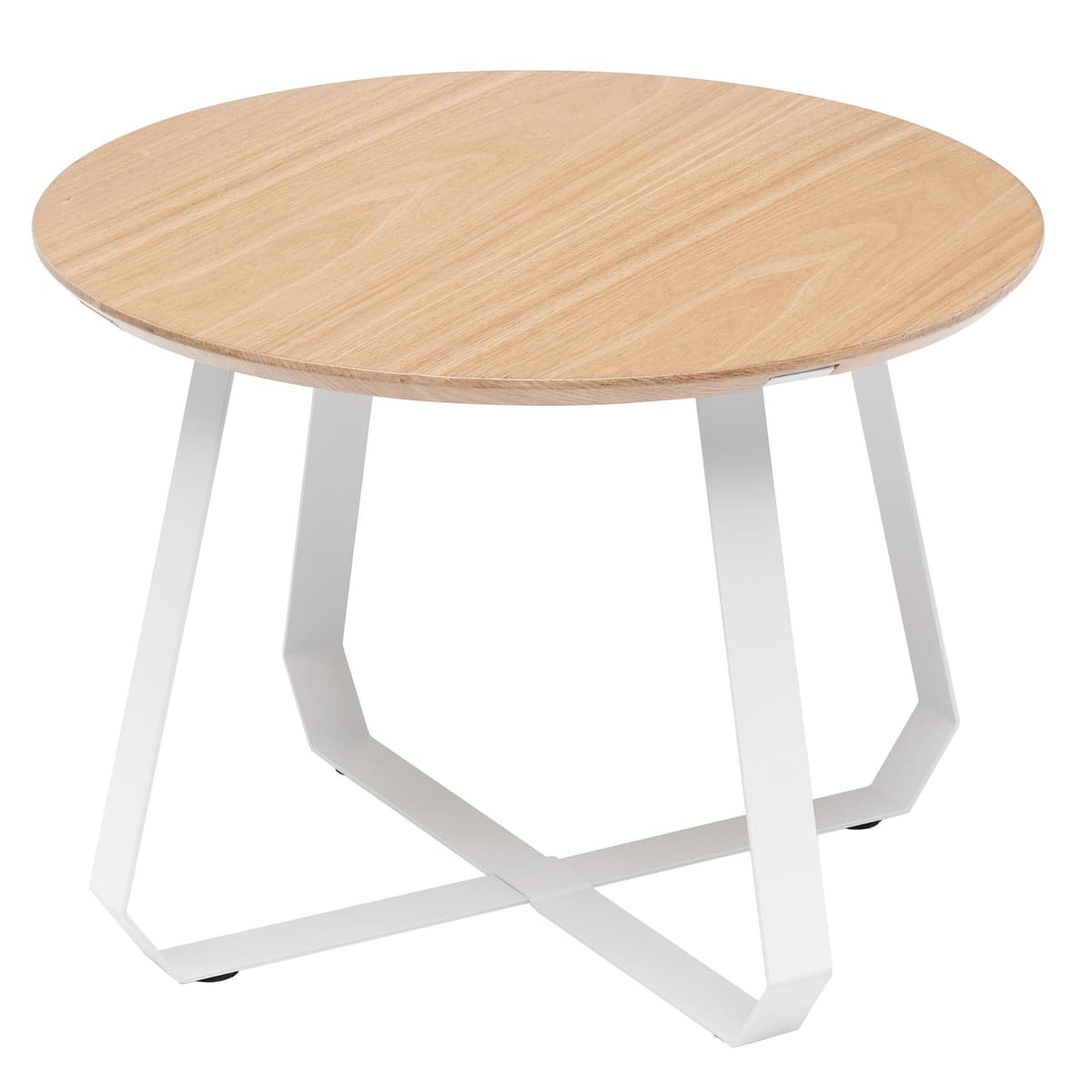 Puik Shunan Salontafel 55 Naturel Wit Onderstel