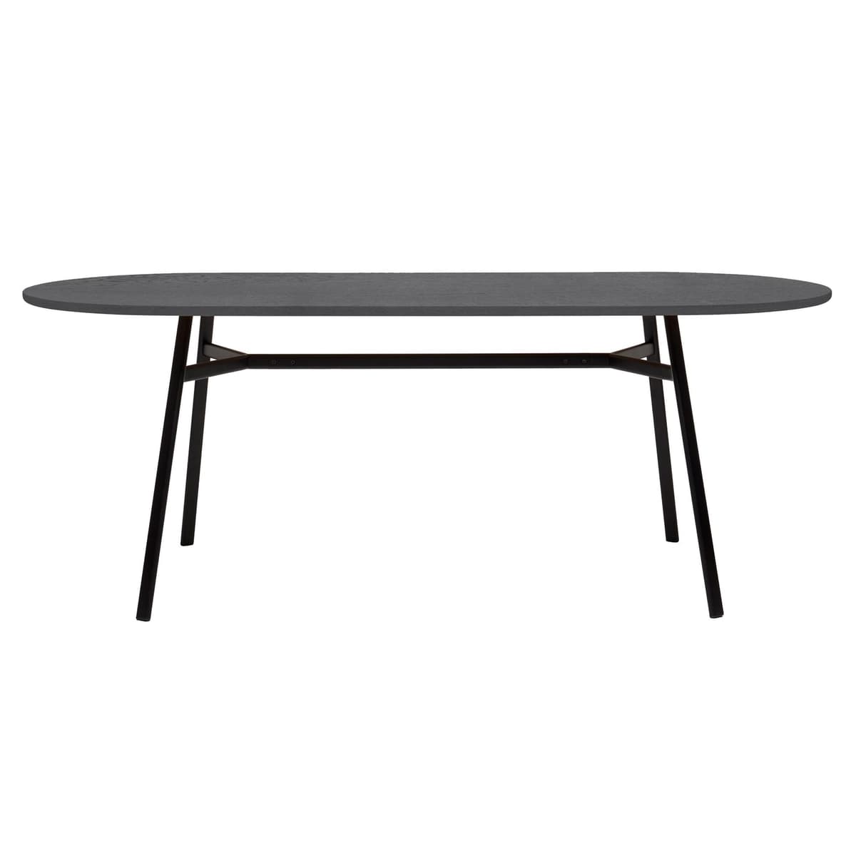 Puik Tress Tafel 245x90 Eiken Zwart