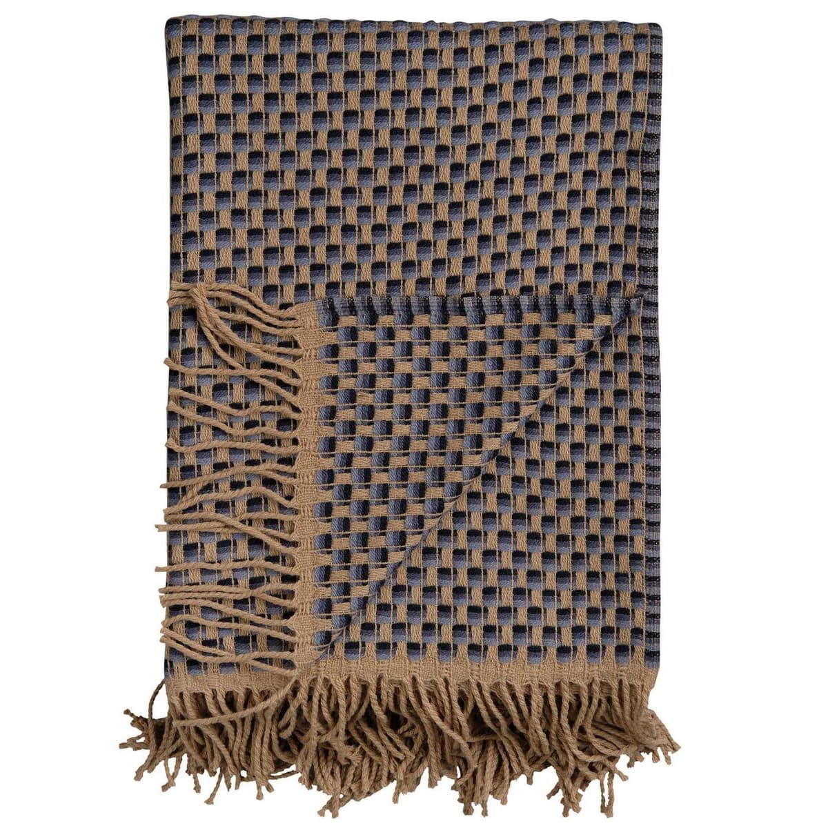 Røros Tweed Isak Plaid 150x210 Far Away Blue