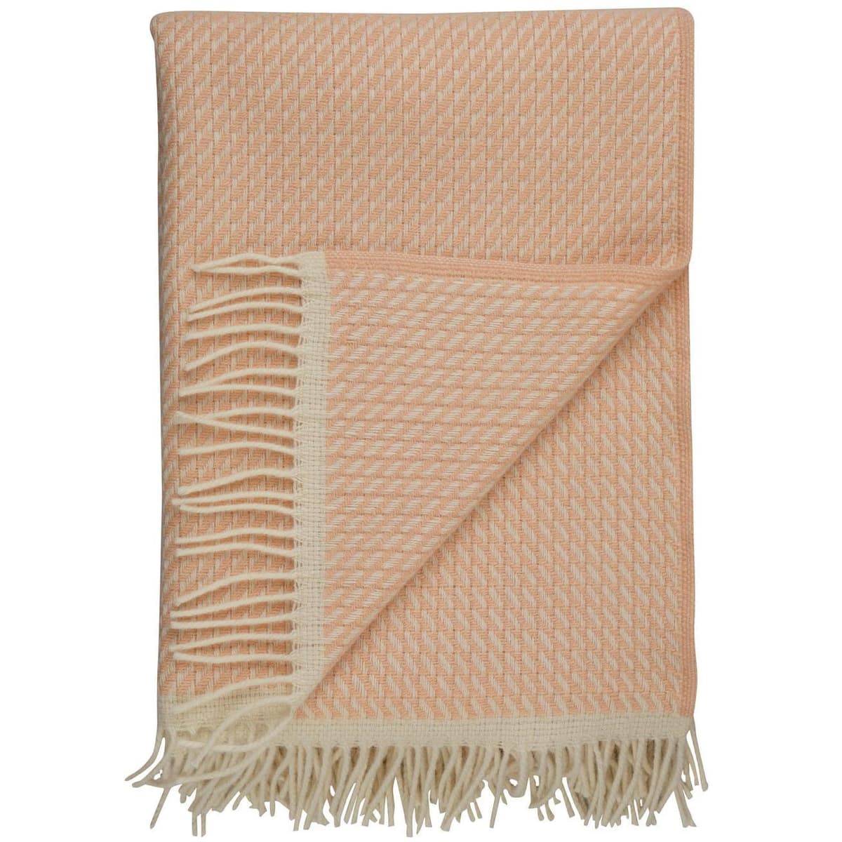 Røros Tweed Mello Plaid 150x210 Powder Pink