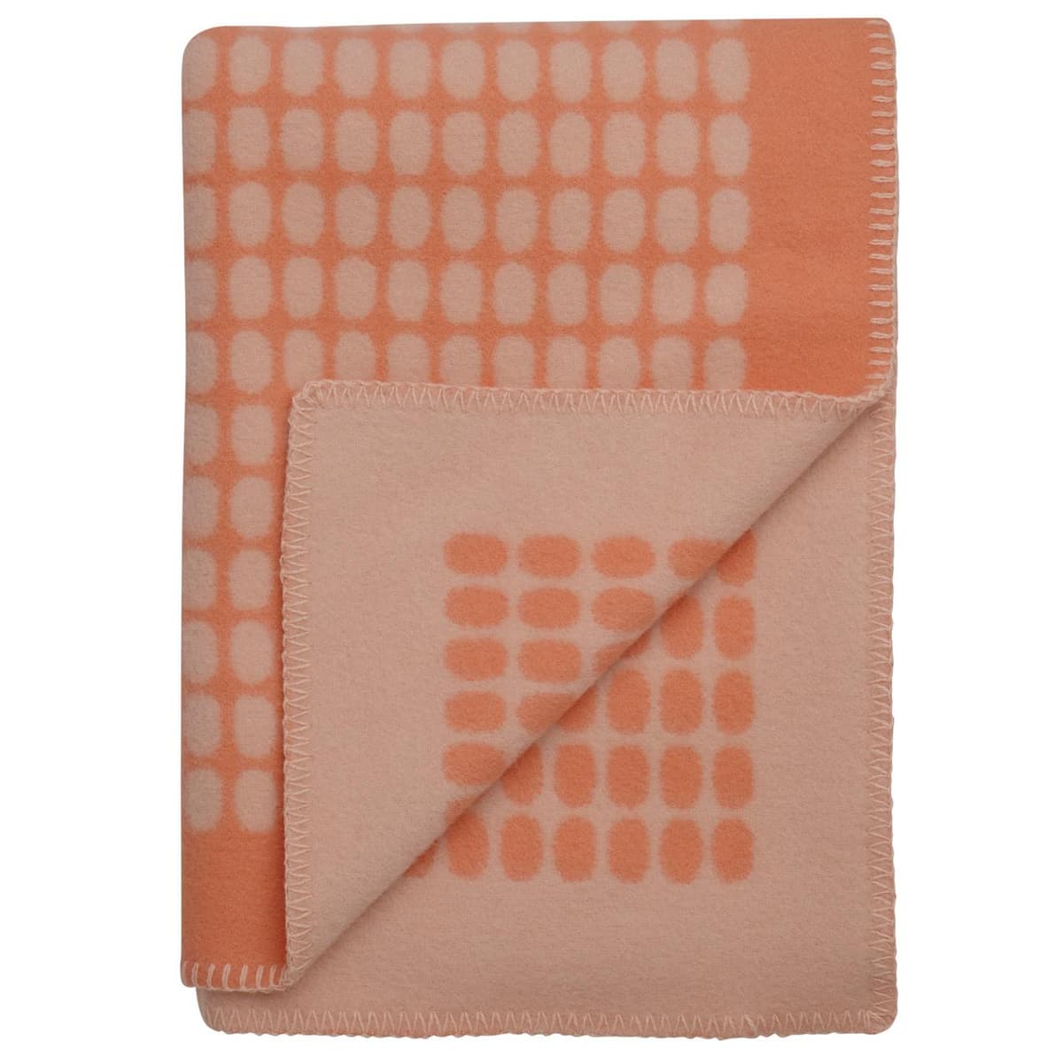 Røros Tweed Palette Plaid 135x200 Coral