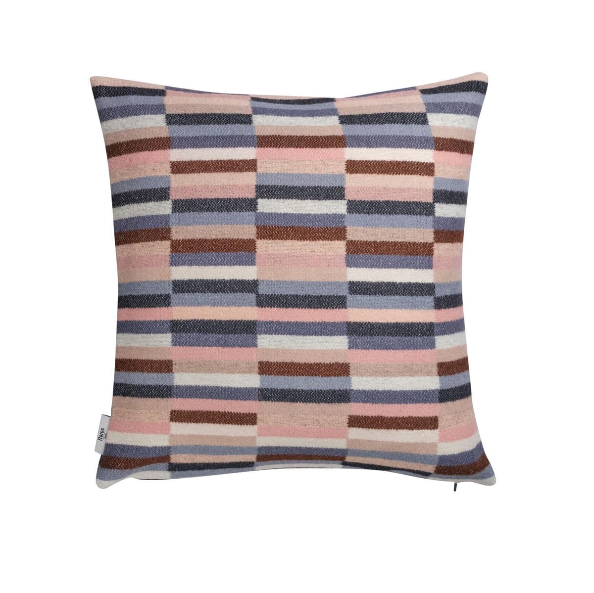 Røros Tweed Ida Kussen 50x50 Rosa Blue