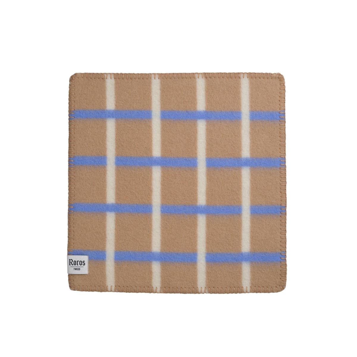 Røros Tweed Knut Zitkussen 45x45 Taupe