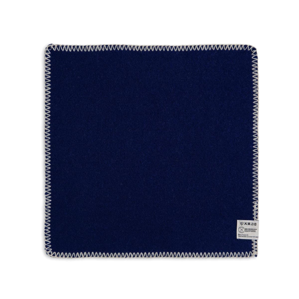 Røros Tweed Stemor Zitkussen 45x45 Deep Blue